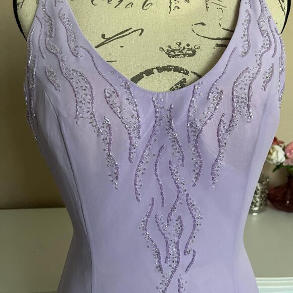Lilac evening gown - Picture 3 of 7